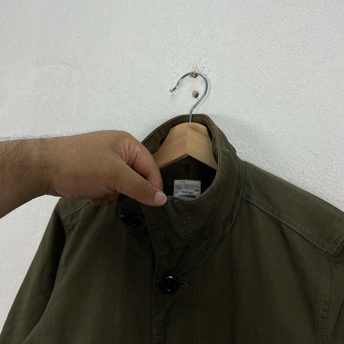 Japanese Brand RARE HIKORY CHORE JACKET QUADRO MADE IN JAPAN MULTI POCKET Size US M / EU 48-50 / 2 - 7 Thumbnail