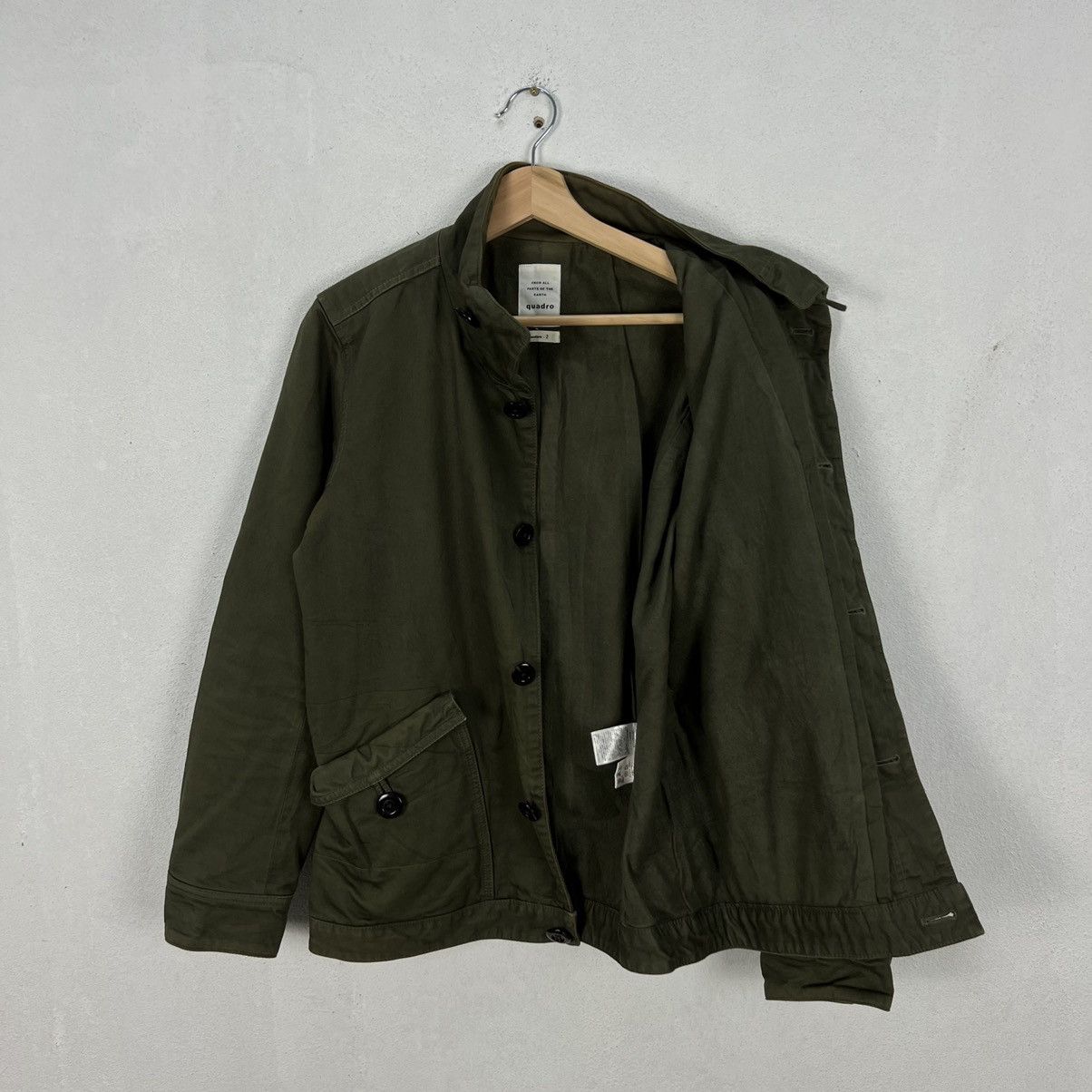 Japanese Brand RARE HIKORY CHORE JACKET QUADRO MADE IN JAPAN MULTI POCKET Size US M / EU 48-50 / 2 - 10 Thumbnail