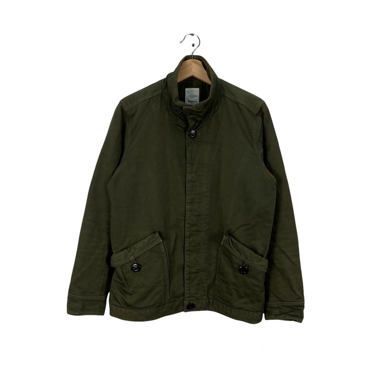 Japanese Brand RARE HIKORY CHORE JACKET QUADRO MADE IN JAPAN MULTI POCKET Size US M / EU 48-50 / 2 - 1 Thumbnail