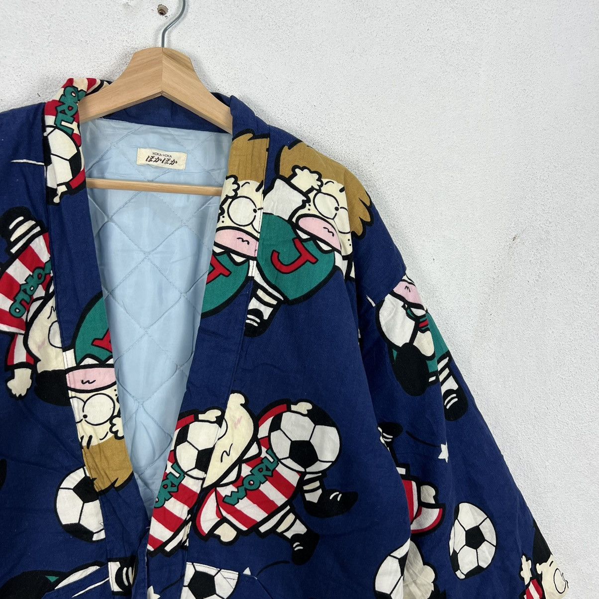 Japanese Brand VINTAGE HOKA HOKA FOOTBALL BIG LOGO KIMONO Size US M / EU 48-50 / 2 - 5 Thumbnail