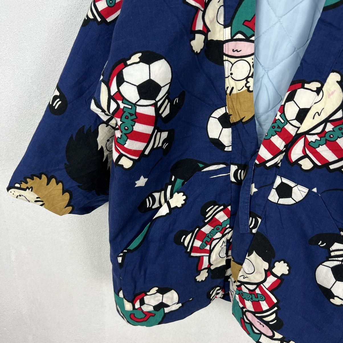 Japanese Brand VINTAGE HOKA HOKA FOOTBALL BIG LOGO KIMONO Size US M / EU 48-50 / 2 - 4 Thumbnail