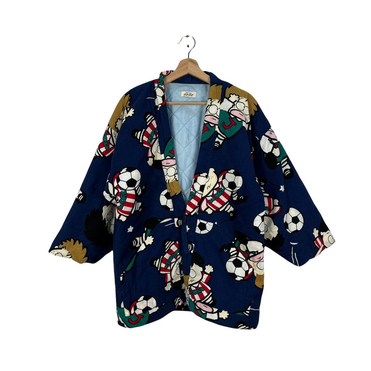 Japanese Brand VINTAGE HOKA HOKA FOOTBALL BIG LOGO KIMONO Size US M / EU 48-50 / 2 - 1 Thumbnail