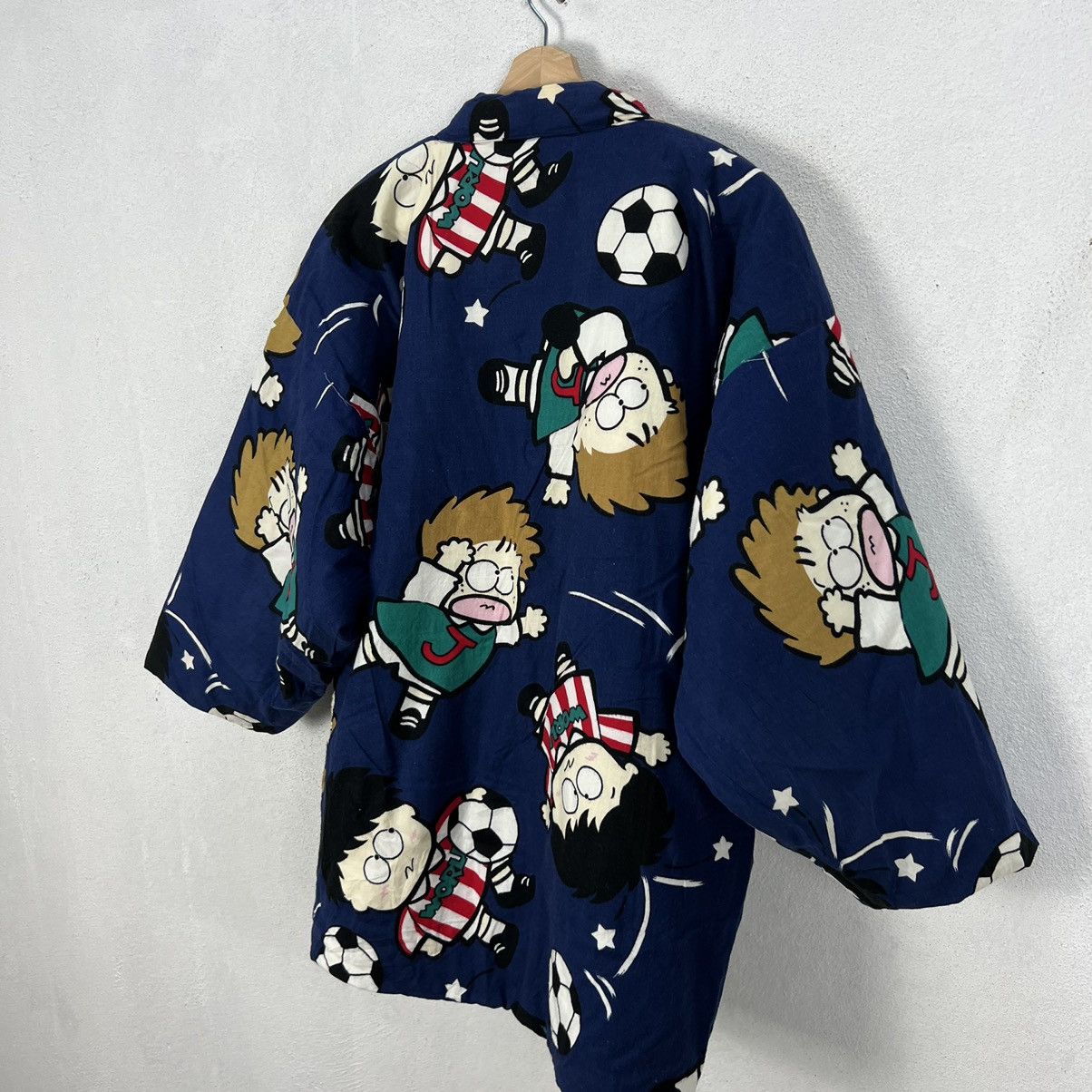Japanese Brand VINTAGE HOKA HOKA FOOTBALL BIG LOGO KIMONO Size US M / EU 48-50 / 2 - 10 Thumbnail