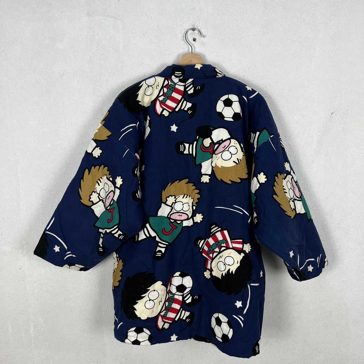 Japanese Brand VINTAGE HOKA HOKA FOOTBALL BIG LOGO KIMONO Size US M / EU 48-50 / 2 - 9 Thumbnail