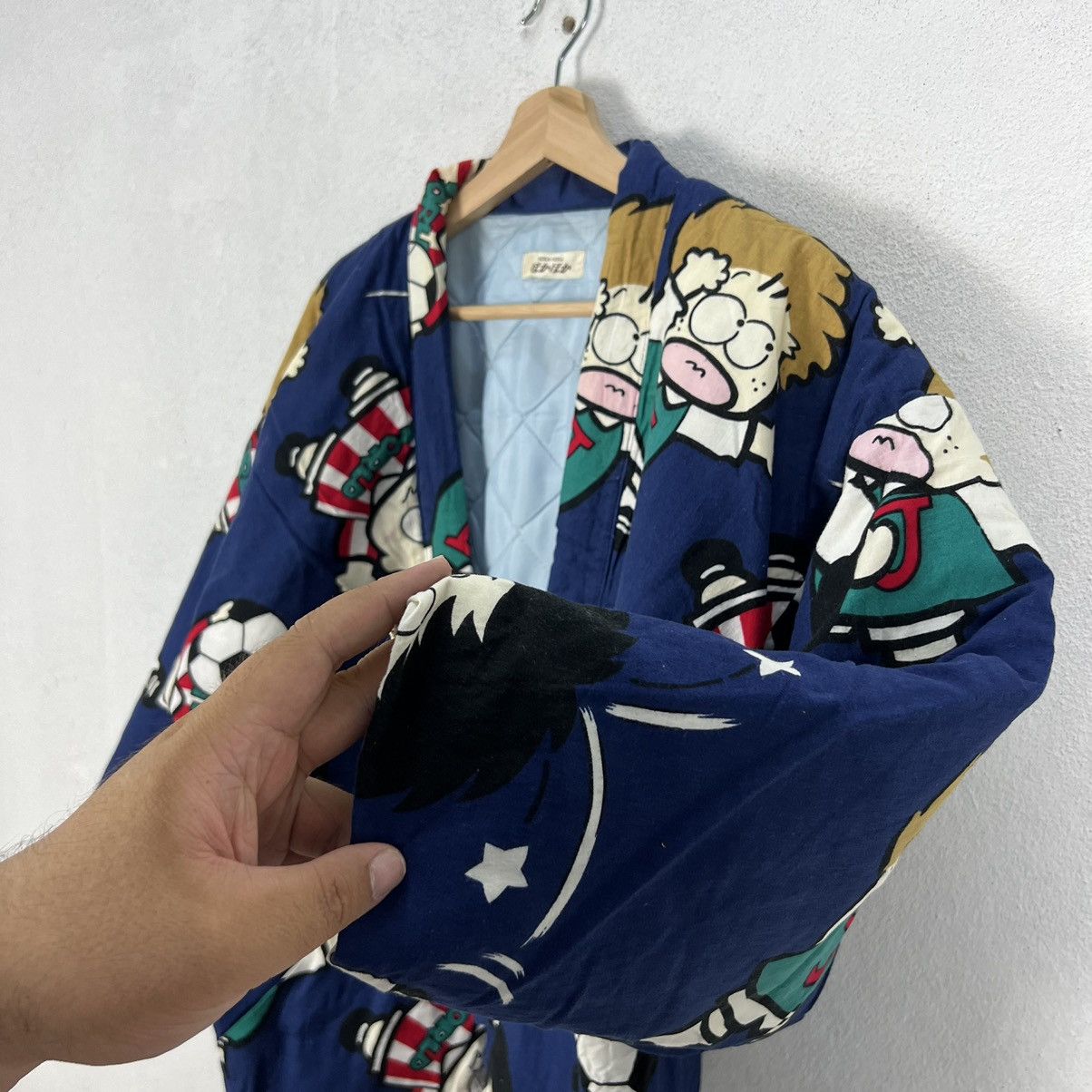 Japanese Brand VINTAGE HOKA HOKA FOOTBALL BIG LOGO KIMONO Size US M / EU 48-50 / 2 - 8 Thumbnail