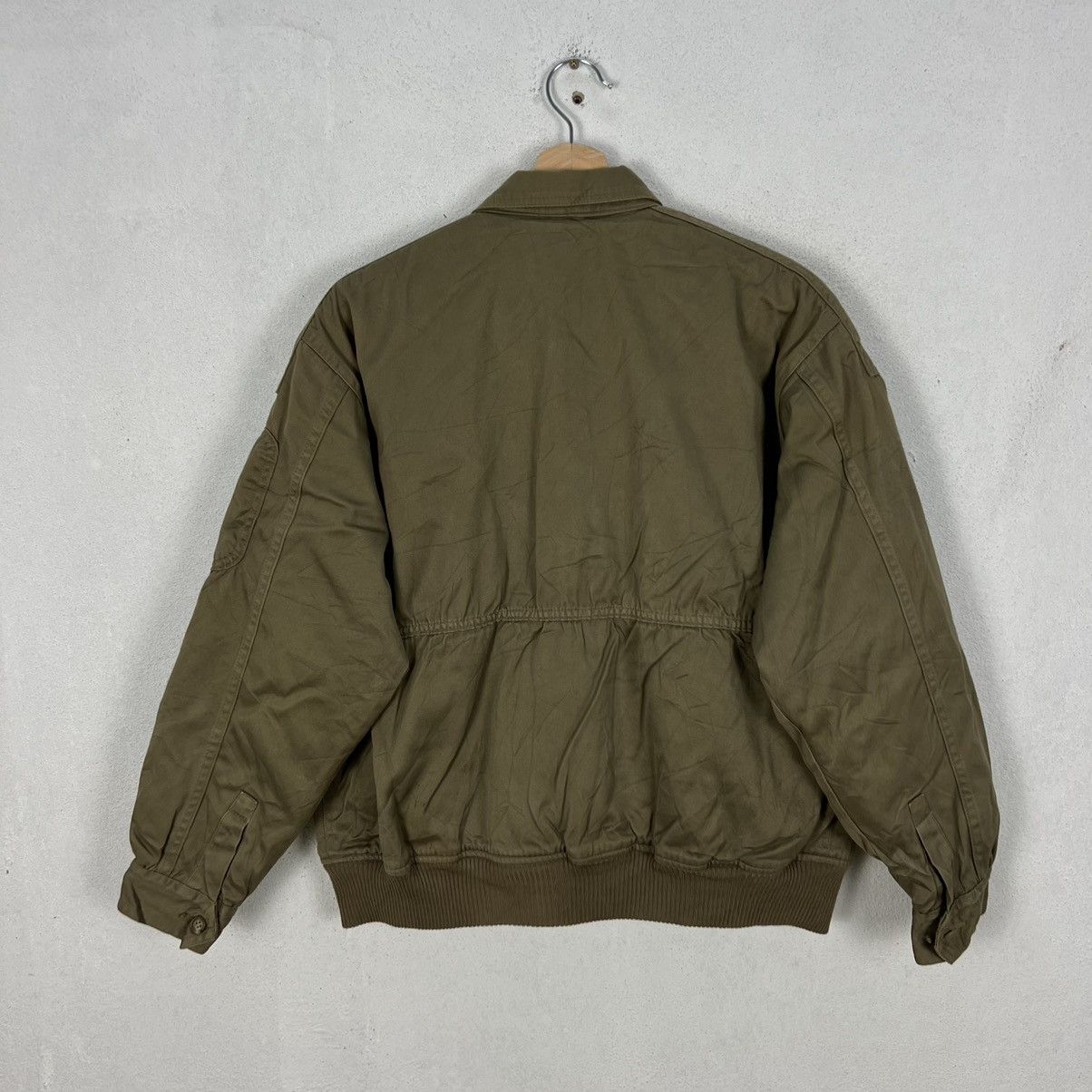 Japanese Brand VINTAGE BOMBER HIKORY JACKET MEN’S JOHNBULL CLUB Size US S / EU 44-46 / 1 - 9 Thumbnail