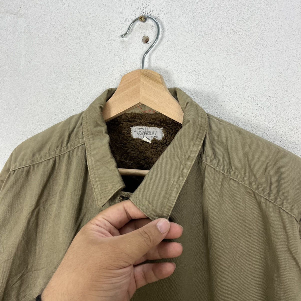 Japanese Brand VINTAGE BOMBER HIKORY JACKET MEN’S JOHNBULL CLUB Size US S / EU 44-46 / 1 - 8 Thumbnail