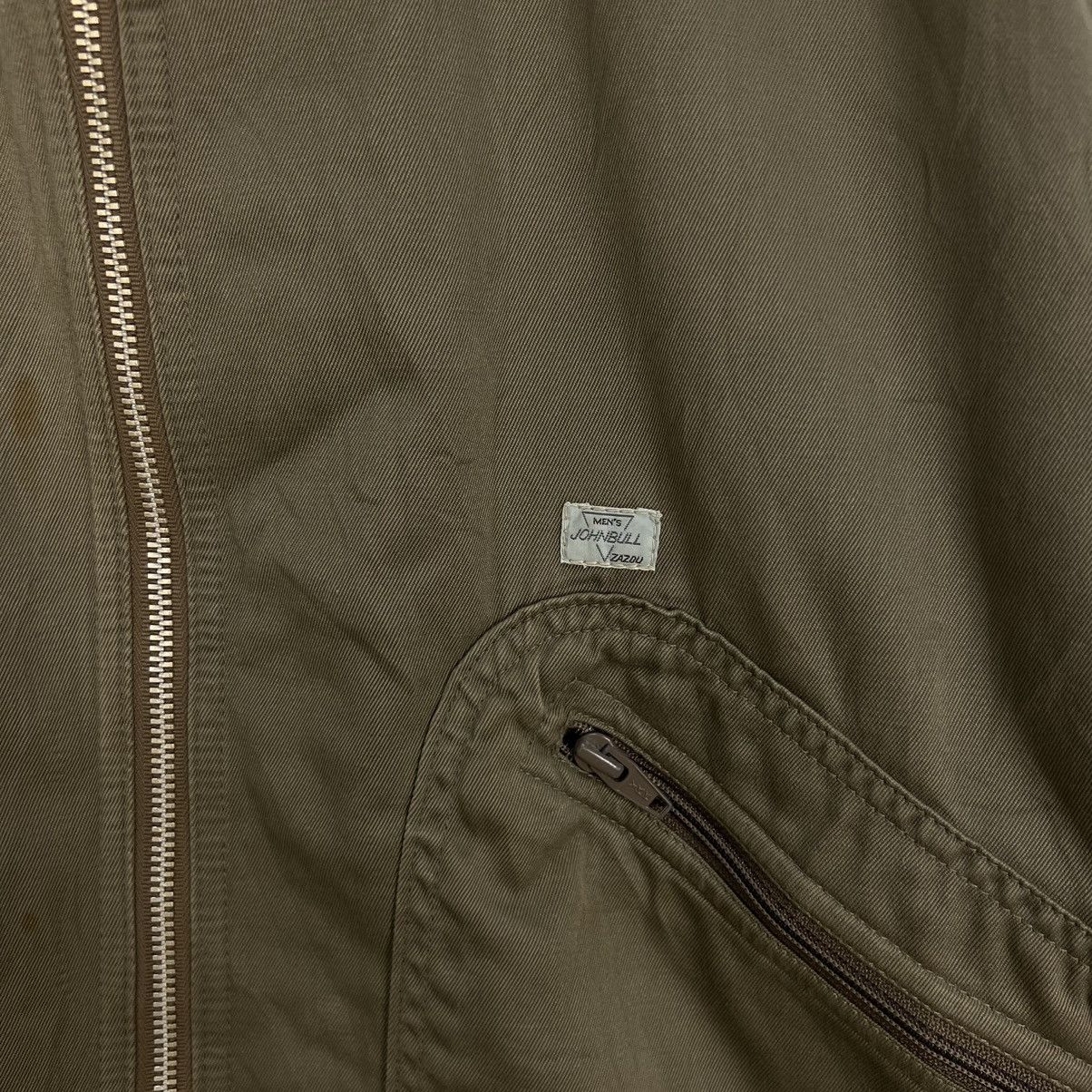 Japanese Brand VINTAGE BOMBER HIKORY JACKET MEN’S JOHNBULL CLUB Size US S / EU 44-46 / 1 - 6 Thumbnail