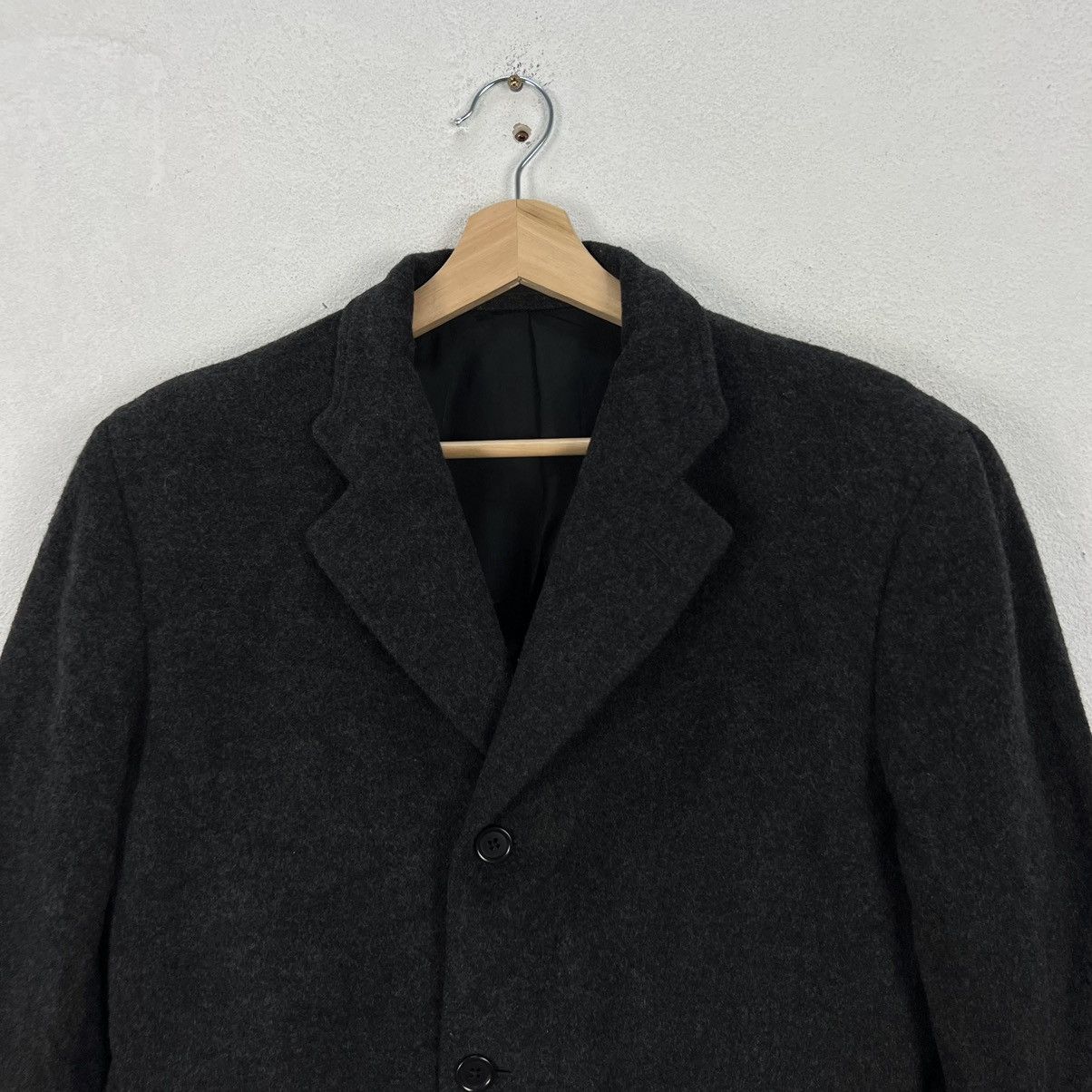 Japanese Brand ULTIMATE BLACK AVANT GARDE DESIGN MORGANS LONG JACKET Size US L / EU 52-54 / 3 - 6 Thumbnail