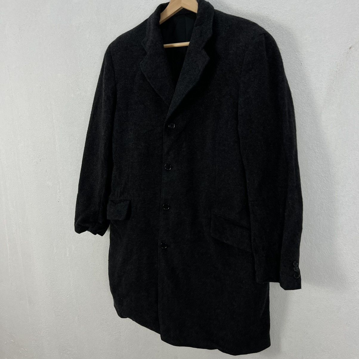 Japanese Brand ULTIMATE BLACK AVANT GARDE DESIGN MORGANS LONG JACKET Size US L / EU 52-54 / 3 - 2 Thumbnail