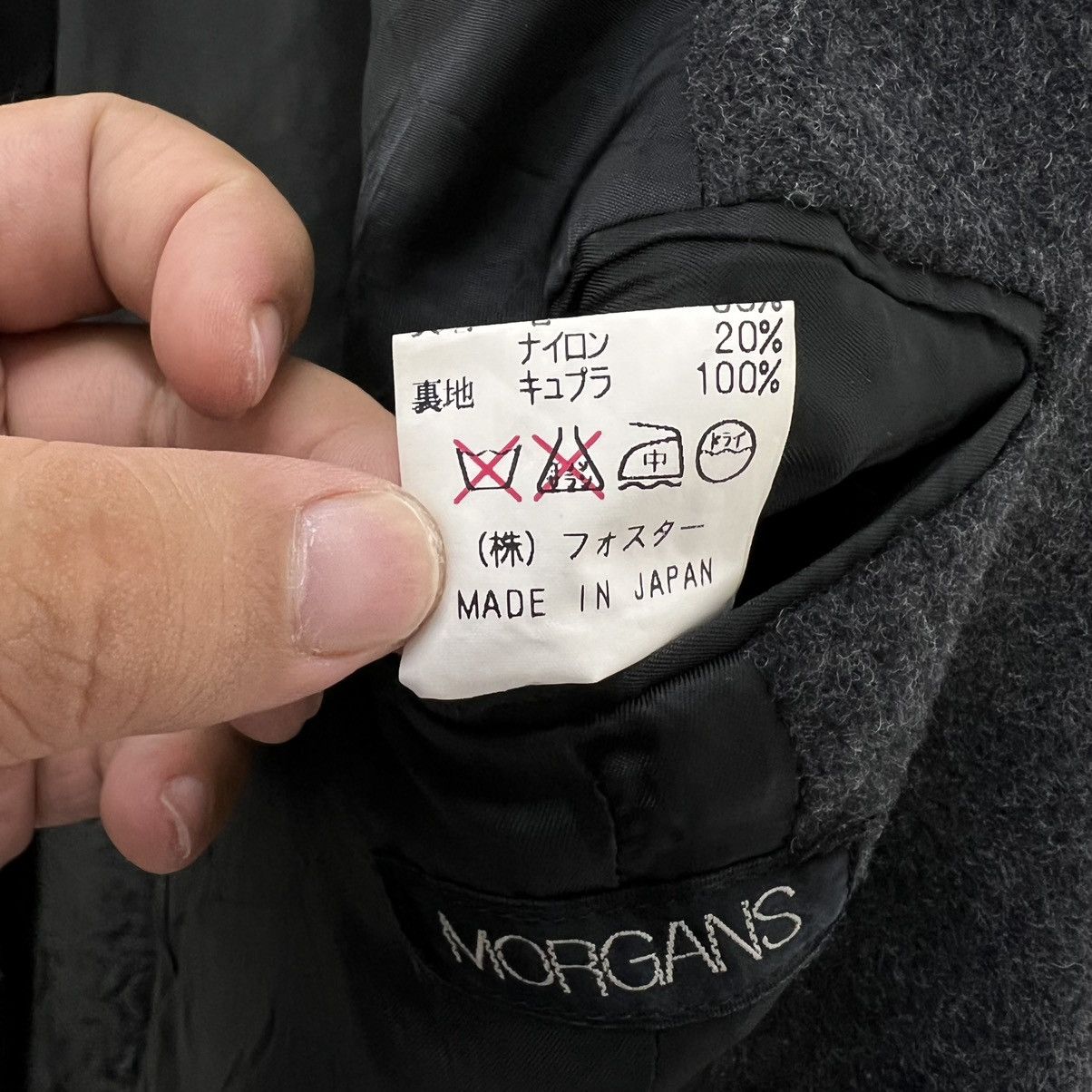 Japanese Brand ULTIMATE BLACK AVANT GARDE DESIGN MORGANS LONG JACKET Size US L / EU 52-54 / 3 - 15 Thumbnail