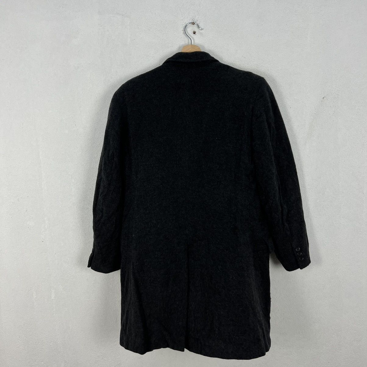 Japanese Brand ULTIMATE BLACK AVANT GARDE DESIGN MORGANS LONG JACKET Size US L / EU 52-54 / 3 - 8 Thumbnail
