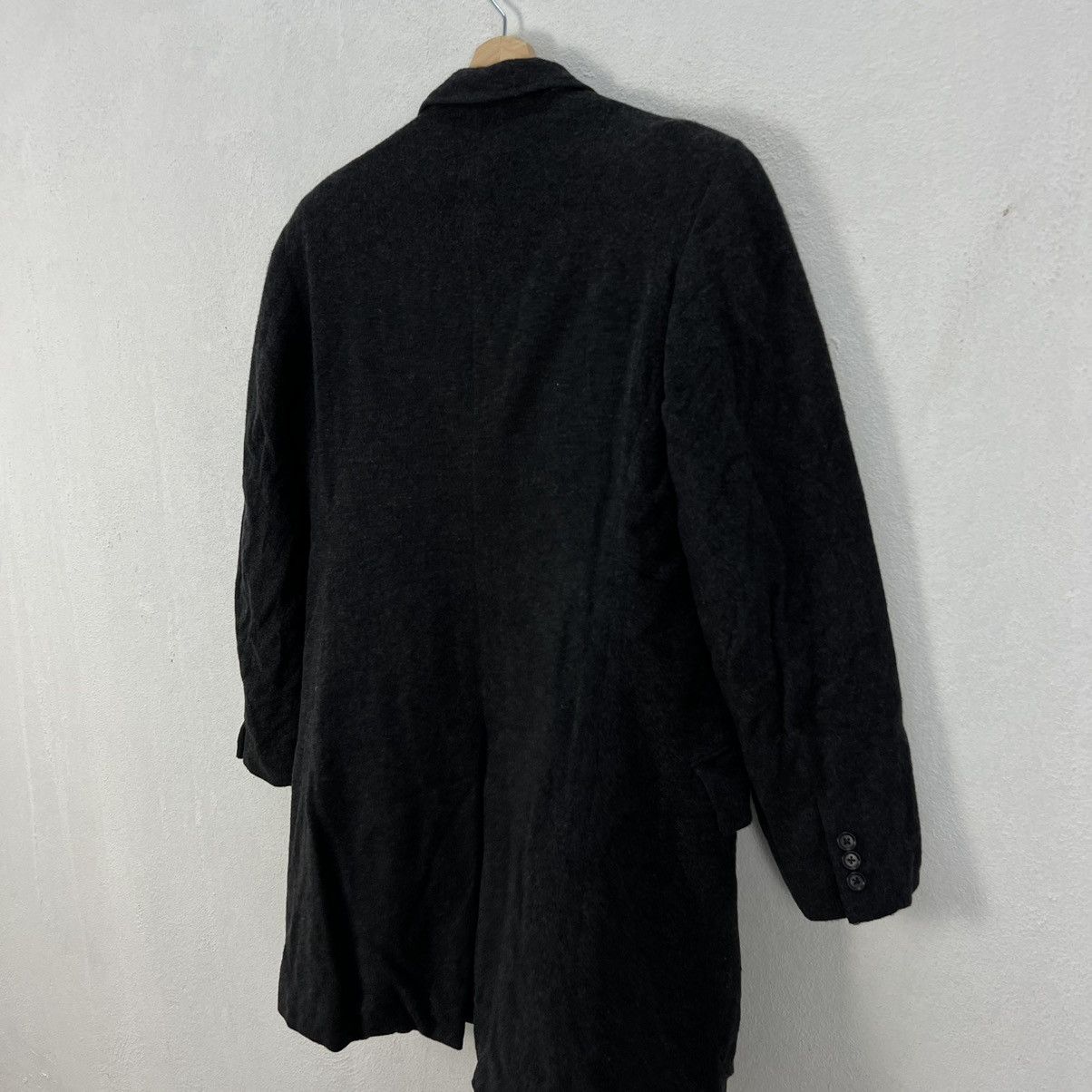 Japanese Brand ULTIMATE BLACK AVANT GARDE DESIGN MORGANS LONG JACKET Size US L / EU 52-54 / 3 - 9 Thumbnail