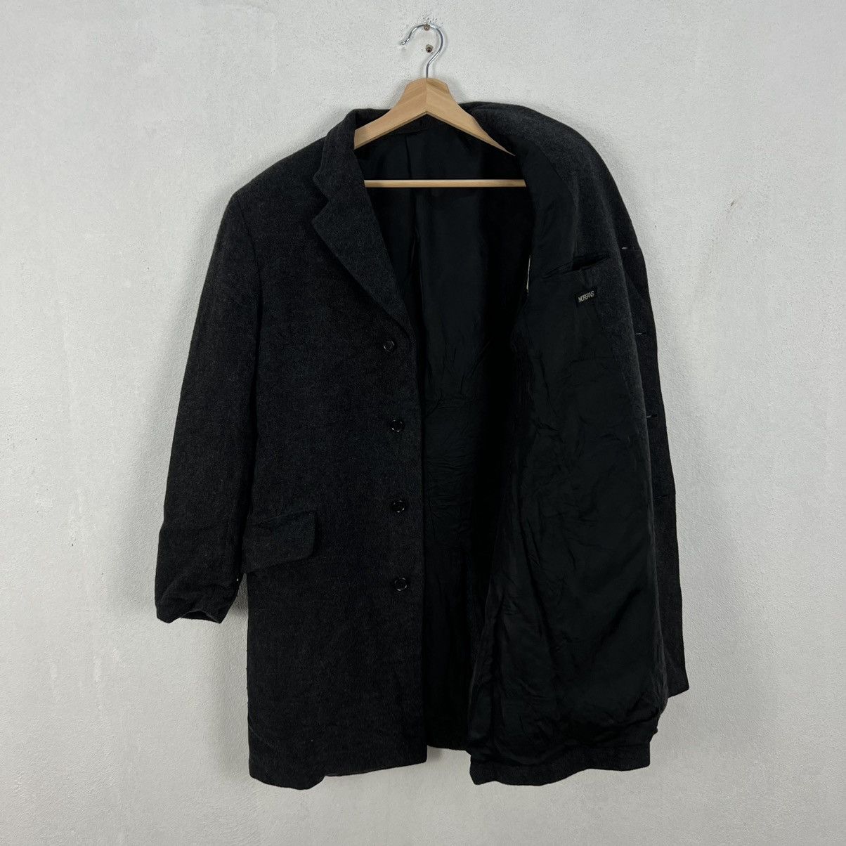 Japanese Brand ULTIMATE BLACK AVANT GARDE DESIGN MORGANS LONG JACKET Size US L / EU 52-54 / 3 - 10 Thumbnail