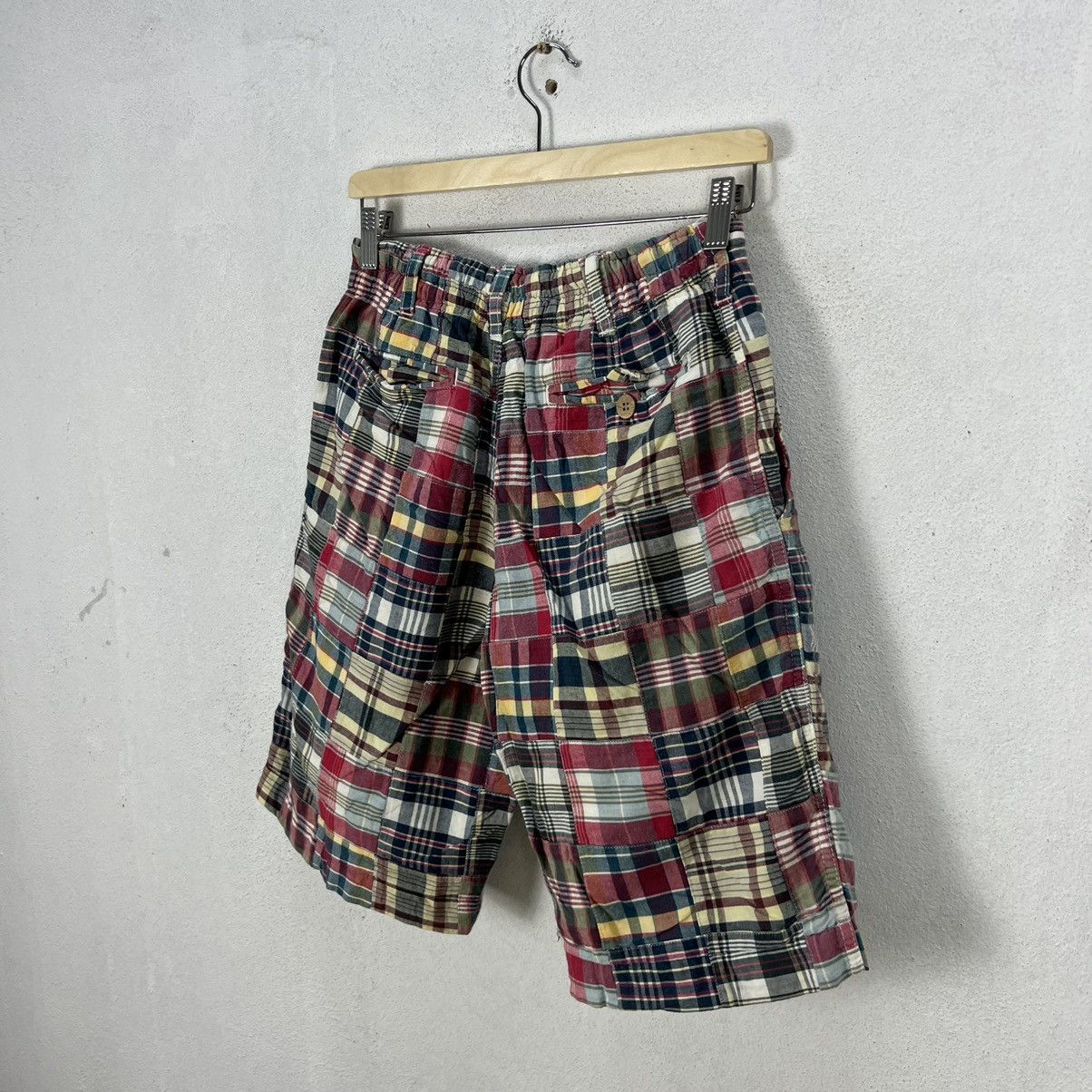 Japanese Brand VINTAGE BACK NUMBER JAPAN PATCH WORK DESIGN SHORTPANT Size US 30 / EU 46 - 8 Thumbnail