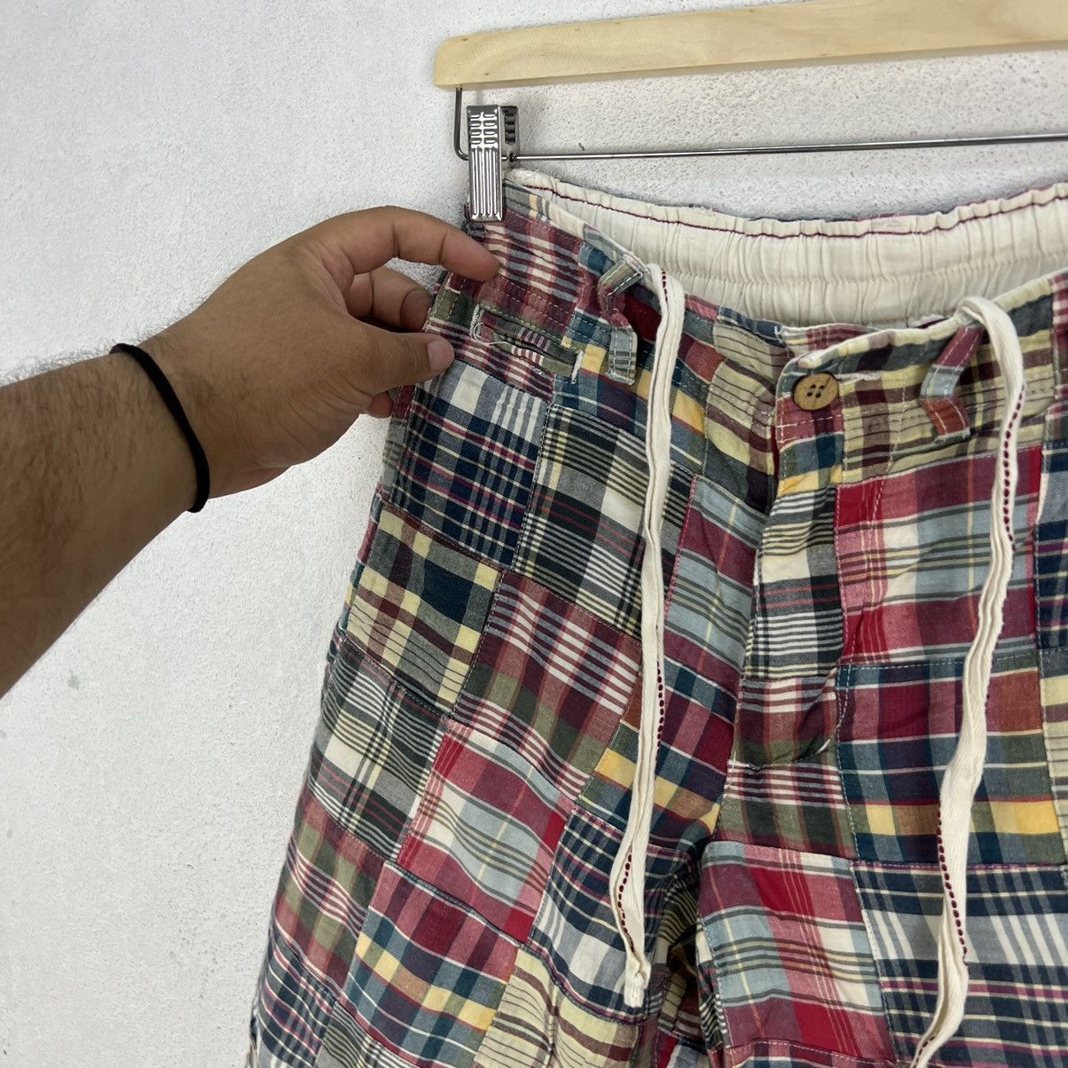 Japanese Brand VINTAGE BACK NUMBER JAPAN PATCH WORK DESIGN SHORTPANT Size US 30 / EU 46 - 6 Thumbnail