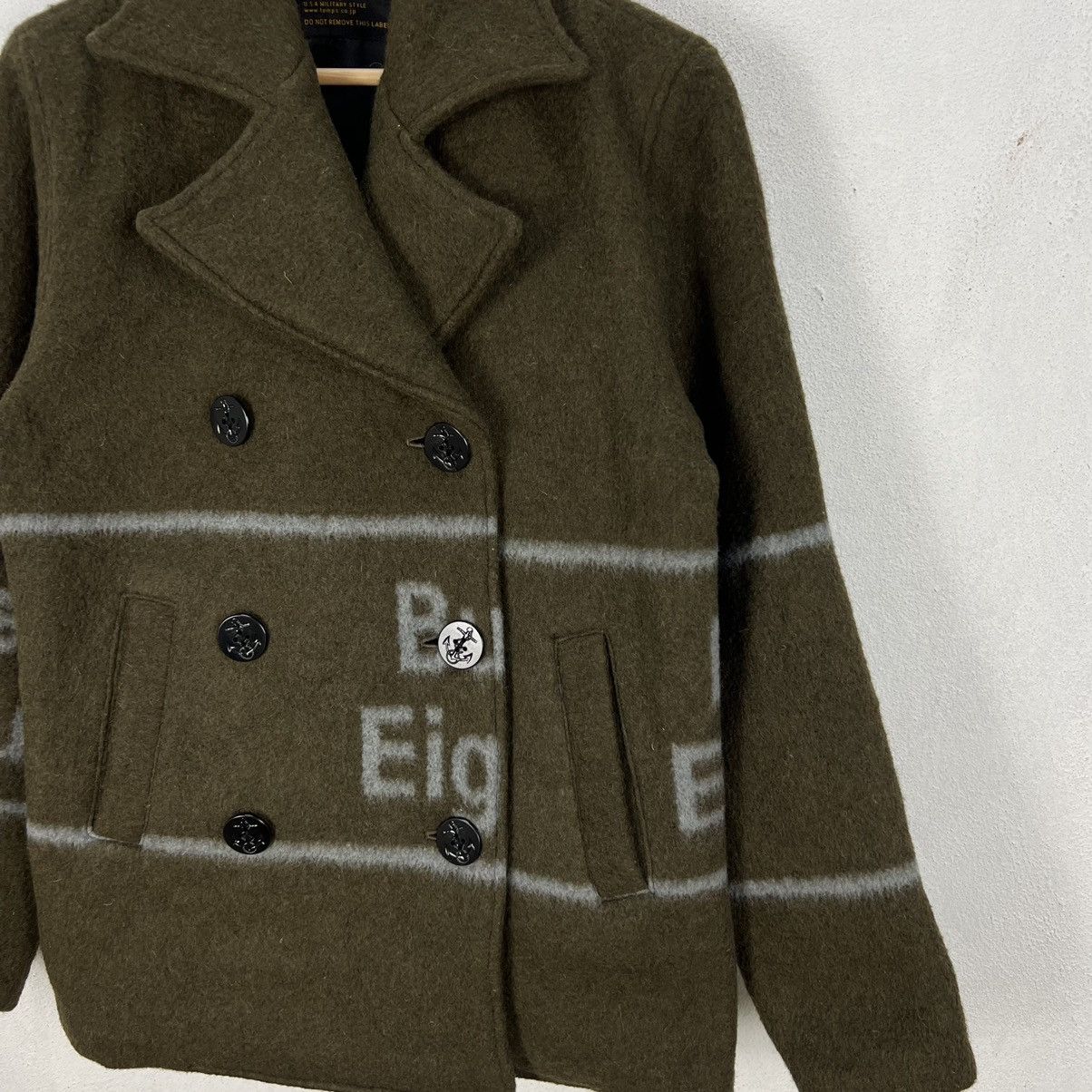 Japanese Brand VINTAGE WOOL JACKET VIVACE DESIGN USA MILITARY STYLE Size US M / EU 48-50 / 2 - 6 Thumbnail