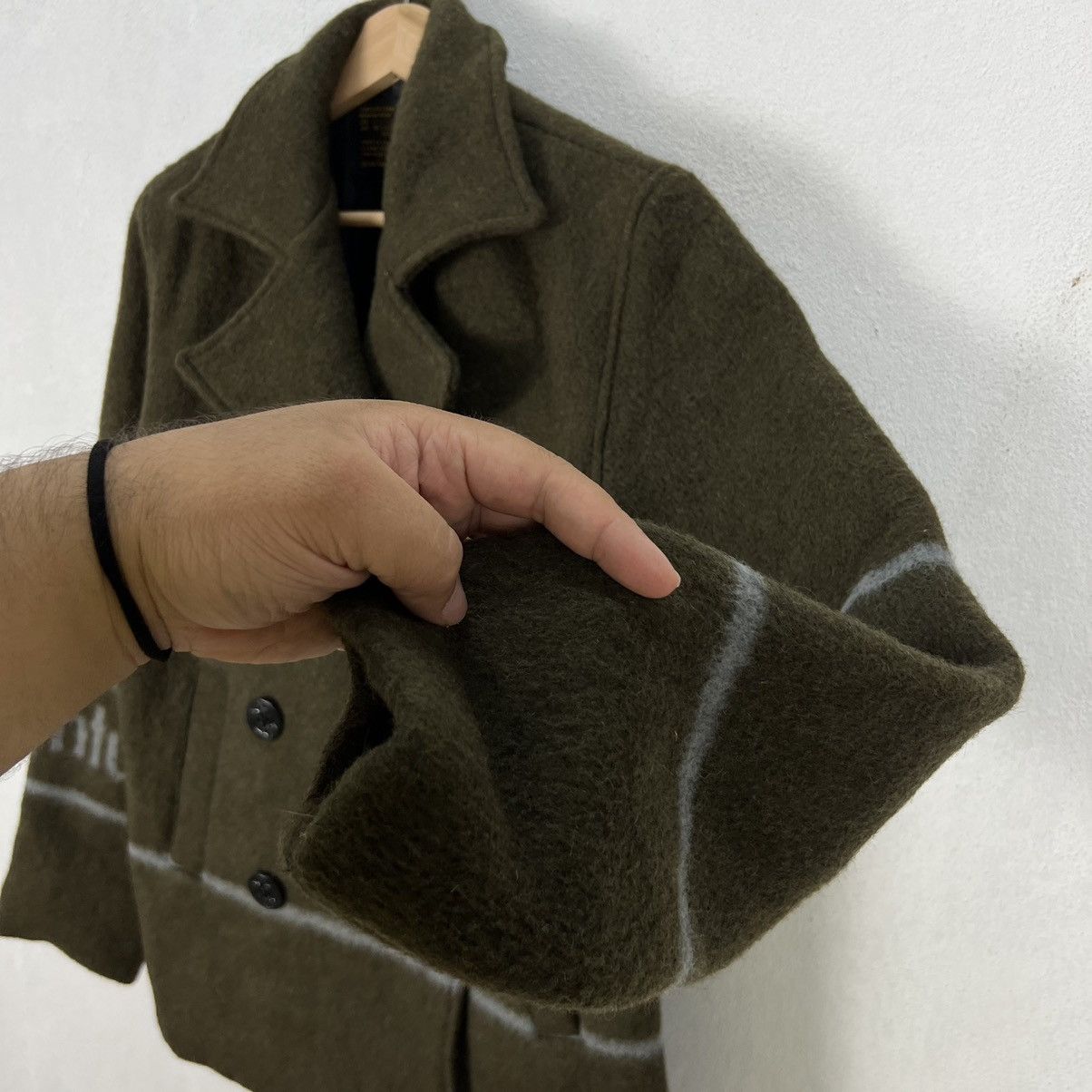 Japanese Brand VINTAGE WOOL JACKET VIVACE DESIGN USA MILITARY STYLE Size US M / EU 48-50 / 2 - 8 Thumbnail