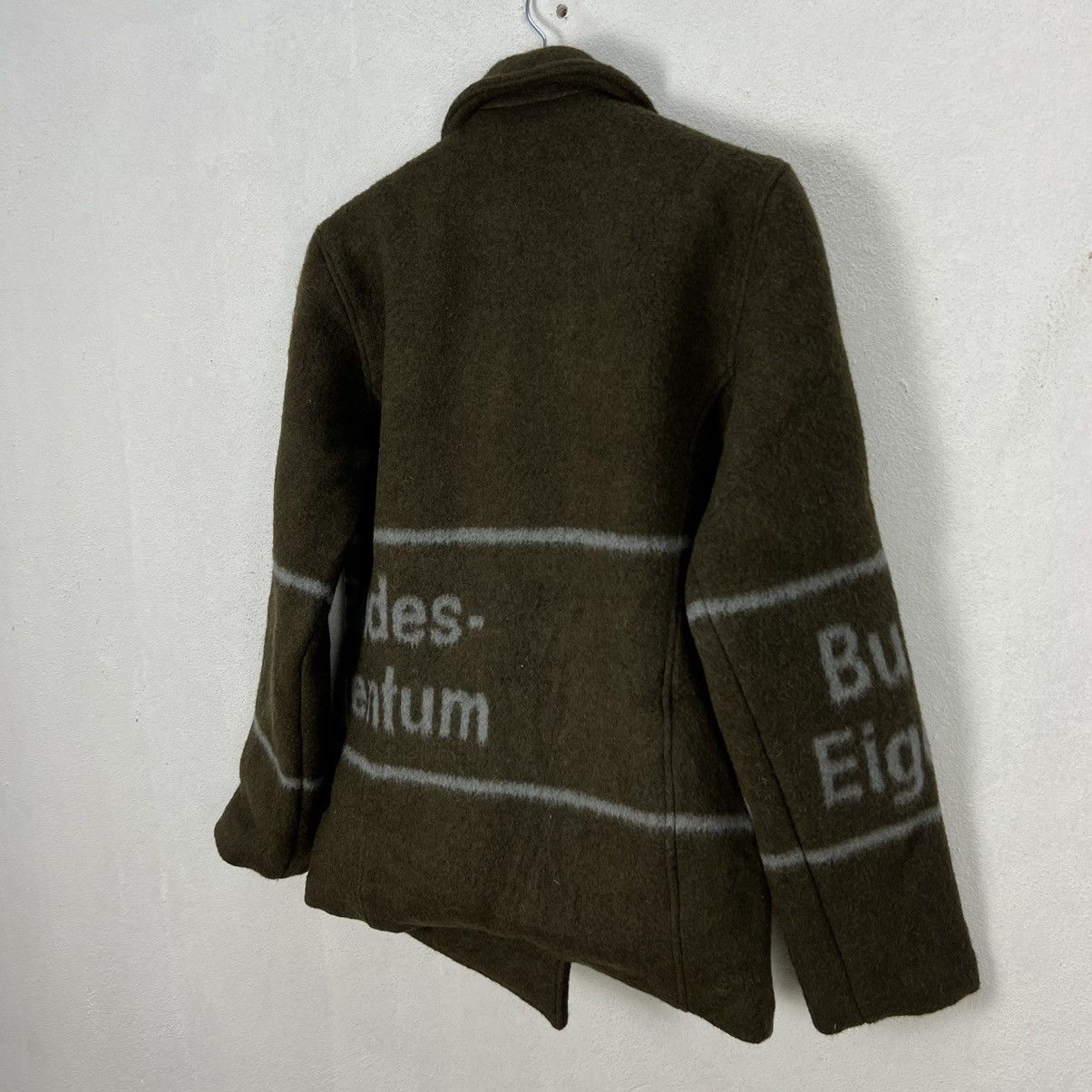 Japanese Brand VINTAGE WOOL JACKET VIVACE DESIGN USA MILITARY STYLE Size US M / EU 48-50 / 2 - 10 Thumbnail