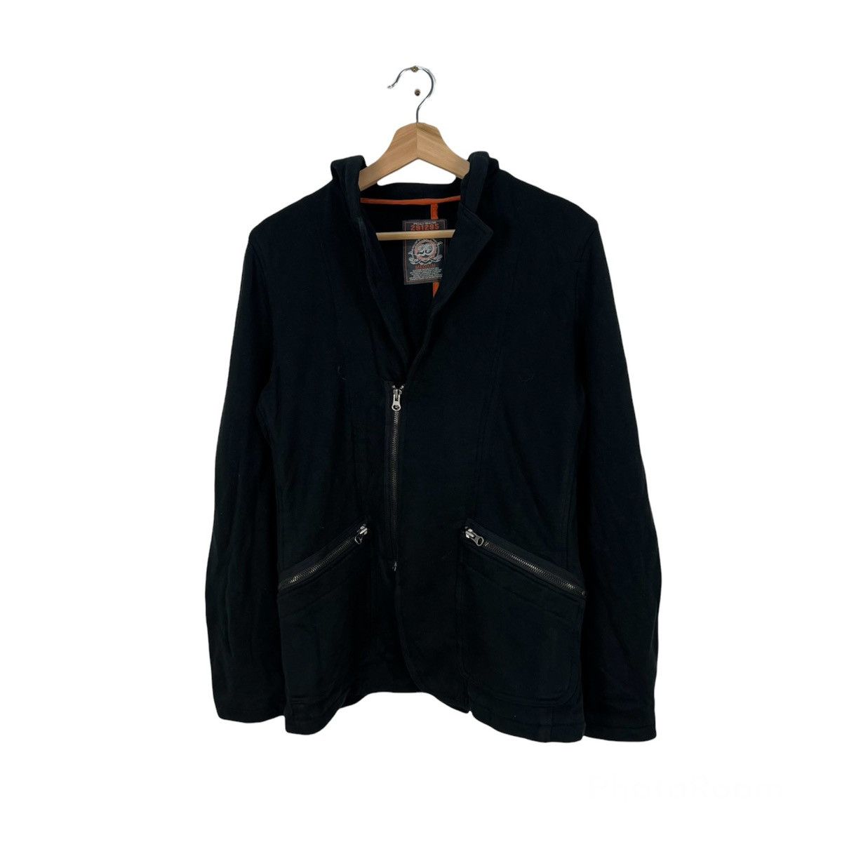 Japanese Brand RARE HOODIE ZIPPER JACKET 291295 HOMME Size US M / EU 48-50 / 2 - 1 Thumbnail