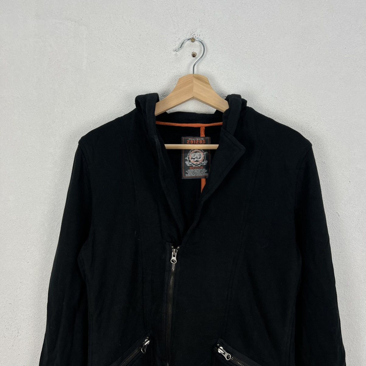 Japanese Brand RARE HOODIE ZIPPER JACKET 291295 HOMME Size US M / EU 48-50 / 2 - 3 Thumbnail