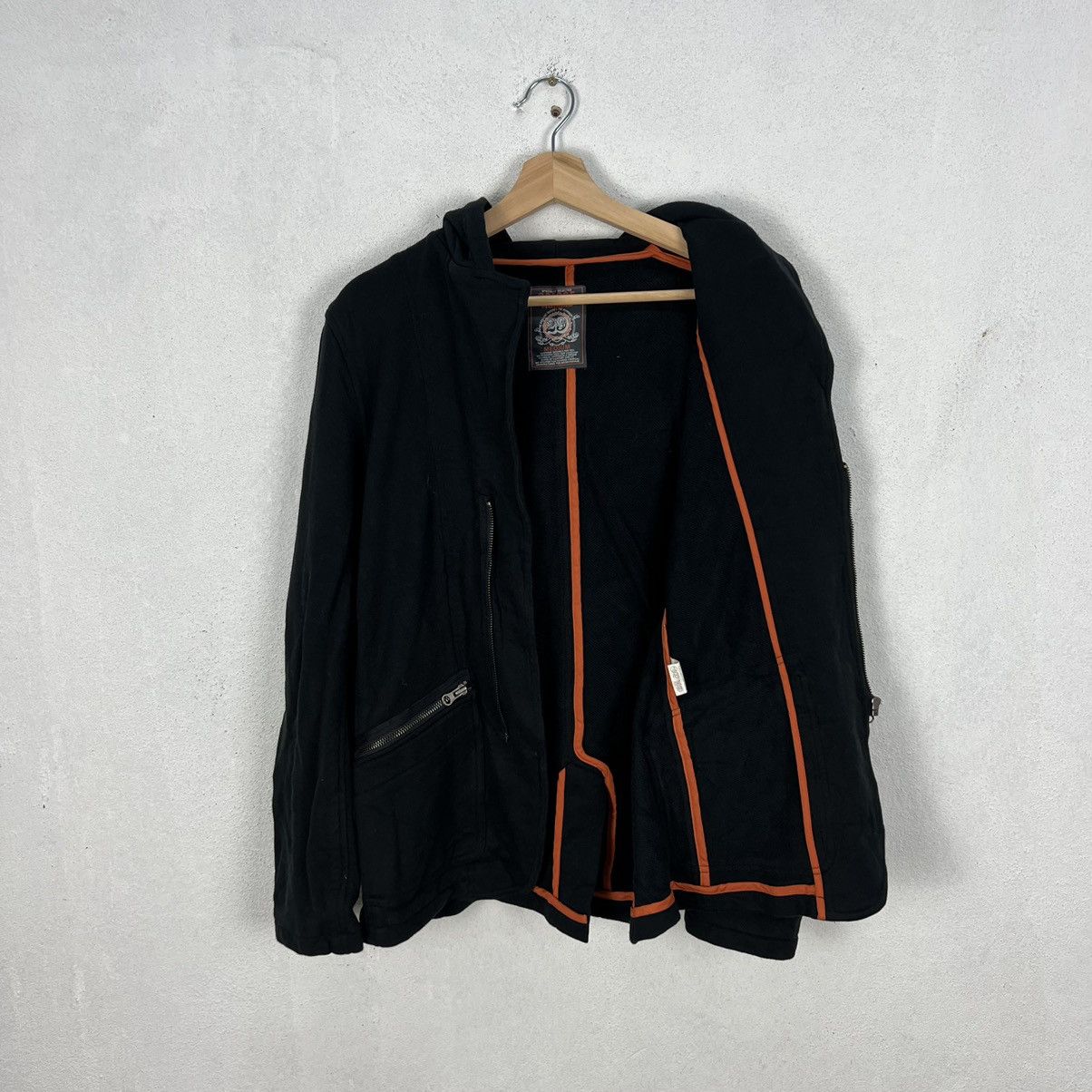 Japanese Brand RARE HOODIE ZIPPER JACKET 291295 HOMME Size US M / EU 48-50 / 2 - 9 Thumbnail