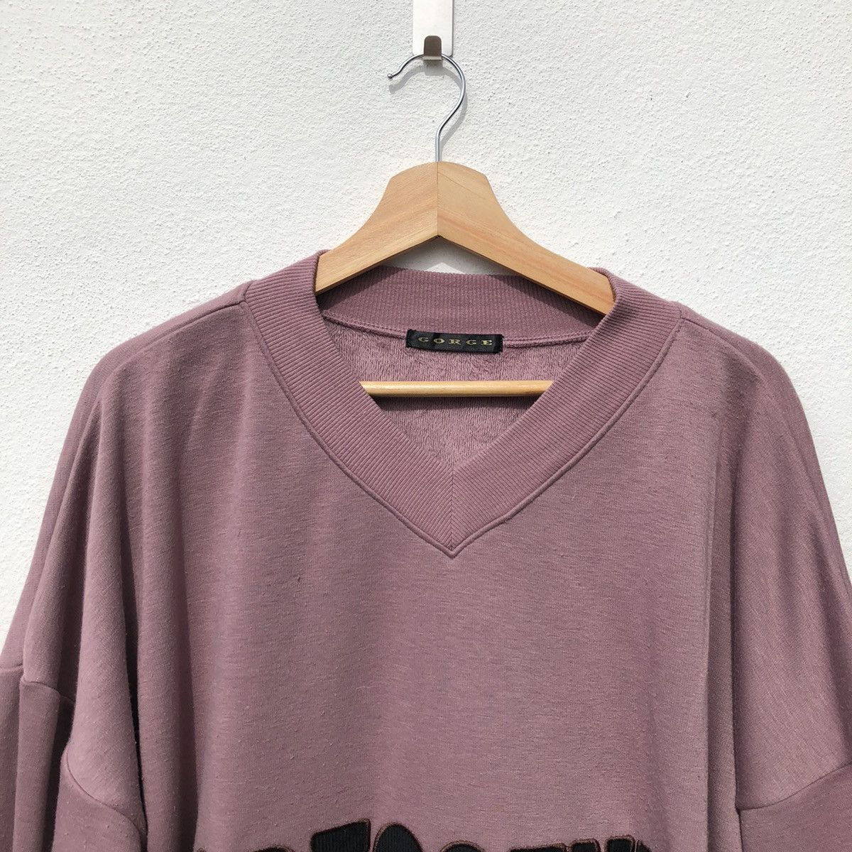 Japanese Brand GEORGE CRESCENT BIG LOGO SWEATSHIRT Size US L / EU 52-54 / 3 - 4 Thumbnail