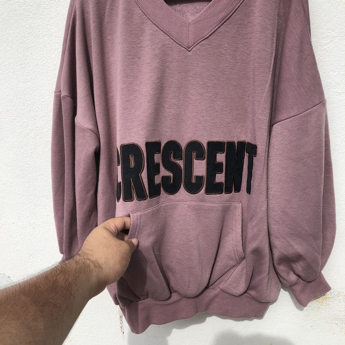 Japanese Brand GEORGE CRESCENT BIG LOGO SWEATSHIRT Size US L / EU 52-54 / 3 - 6 Thumbnail