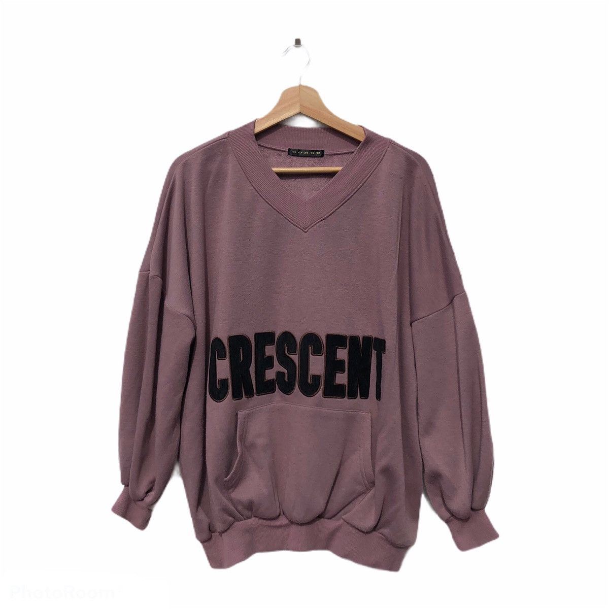 Japanese Brand GEORGE CRESCENT BIG LOGO SWEATSHIRT Size US L / EU 52-54 / 3 - 1 Thumbnail