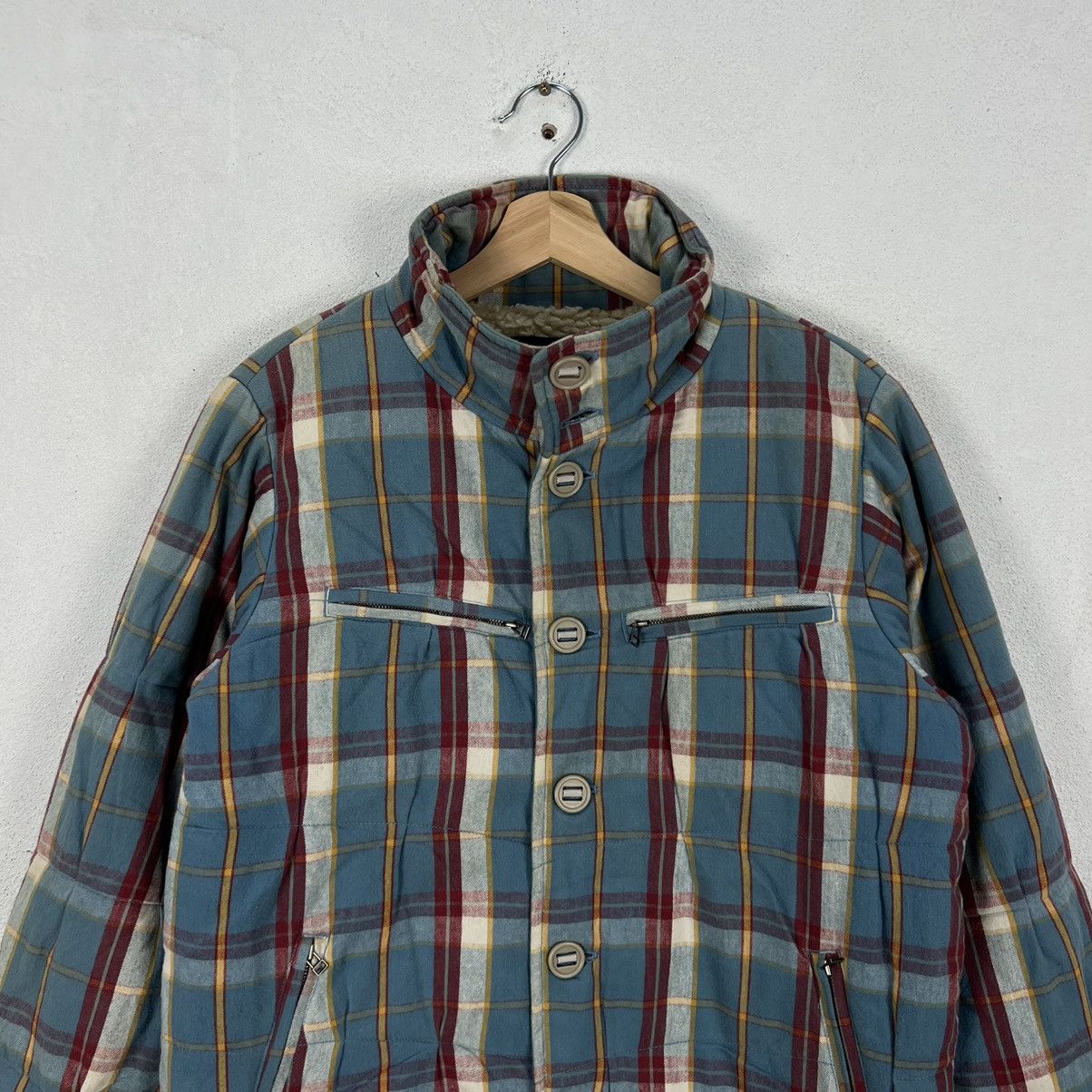 Flannel × Japanese Brand VINTAGE CIAO PANIC TARTAN DESIGN FLANNEL BUTTON JACKET Size US M / EU 48-50 / 2 - 3 Thumbnail
