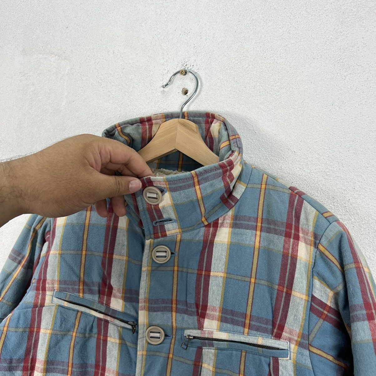 Flannel × Japanese Brand VINTAGE CIAO PANIC TARTAN DESIGN FLANNEL BUTTON JACKET Size US M / EU 48-50 / 2 - 7 Thumbnail