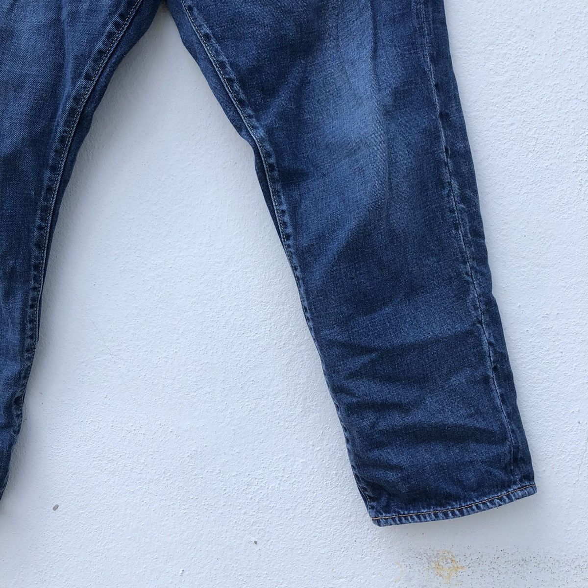Blue Blue Japan DEEP BLUE BY BLUE BLUE JAPAN DISTRESSED DENIM Size US 30 / EU 46 - 5 Thumbnail
