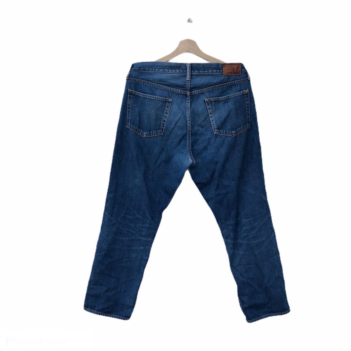 Blue Blue Japan DEEP BLUE BY BLUE BLUE JAPAN DISTRESSED DENIM Size US 30 / EU 46 - 2 Thumbnail