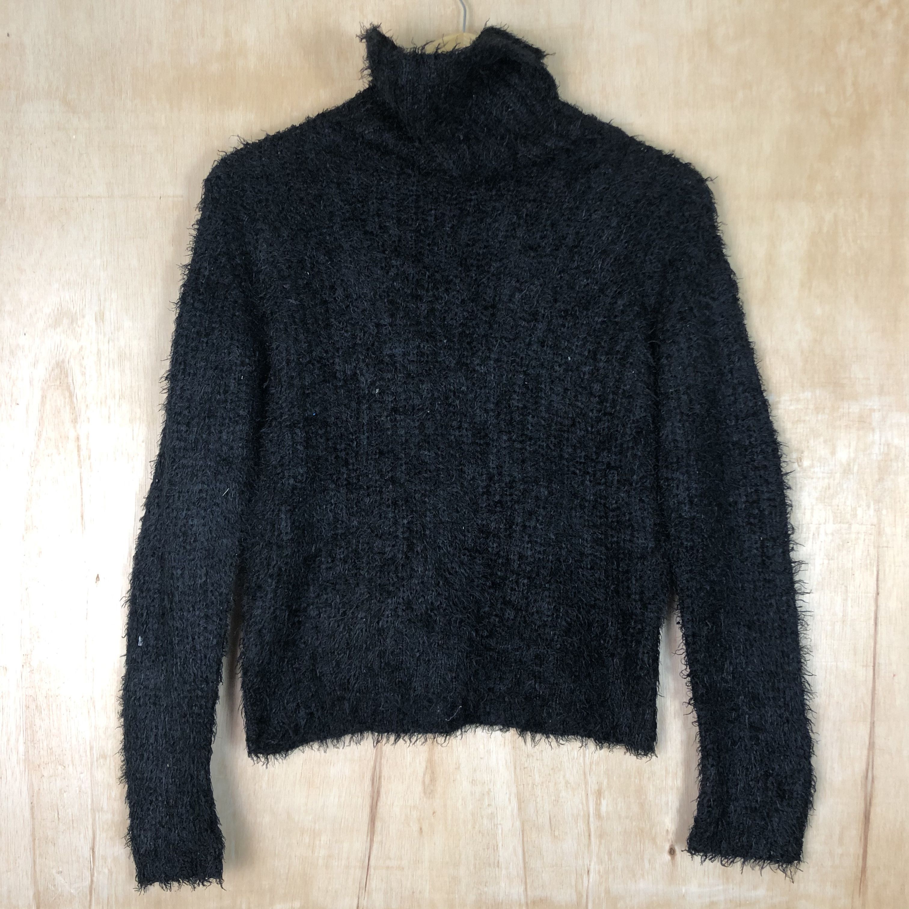Homespun Knitwear × Japanese Brand DLL GlaCier Mohair Shag Shaggy Knitwear fur japan #c079 Size M / US 6-8 / IT 42-44 - 3 Thumbnail