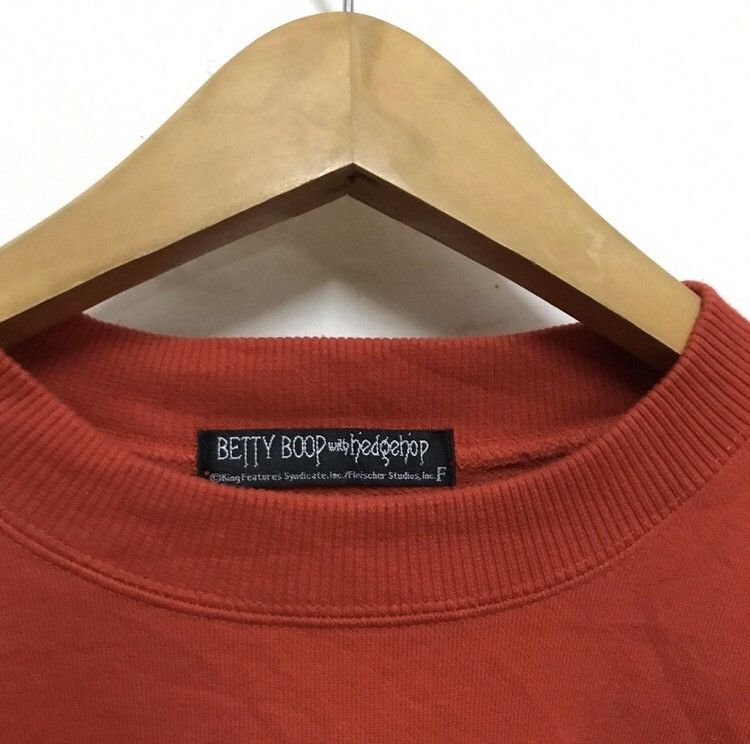 Cartoon Network × Vintage Betty boop with hedgehop sweatshirt L Size US L / EU 52-54 / 3 - 2 Thumbnail