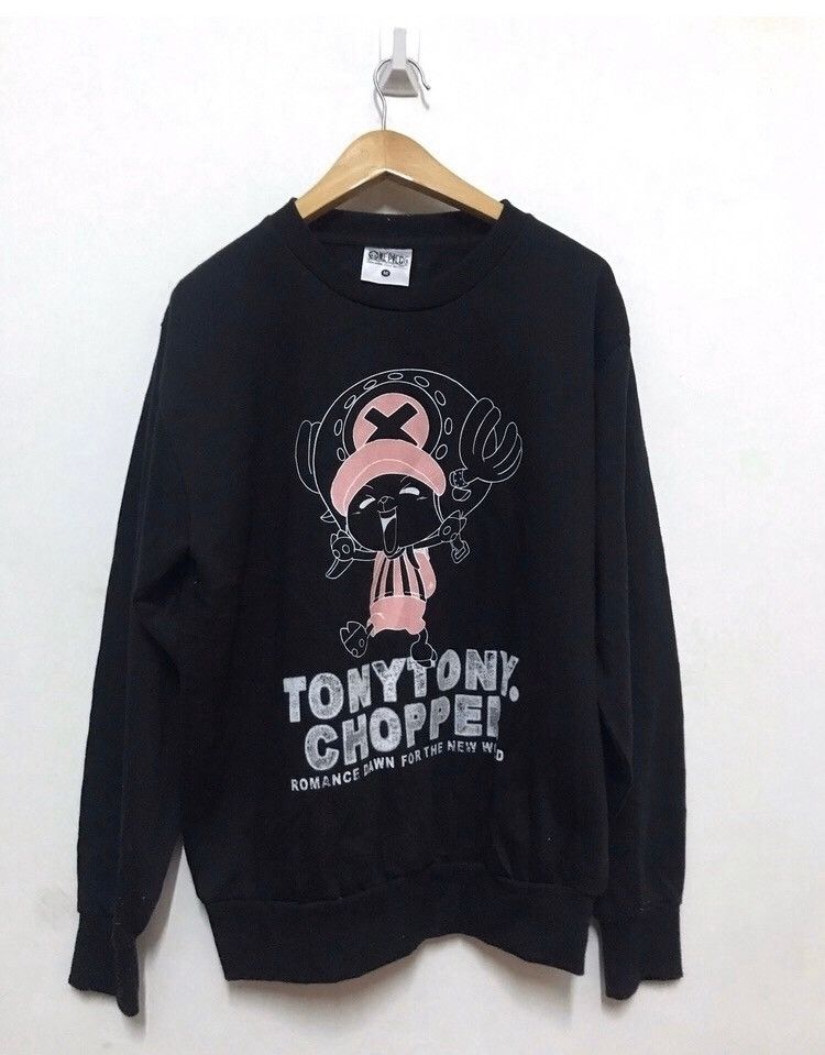 Anime × Cartoon Network × One Piece One piece sweatshirt Size US M / EU 48-50 / 2 - 1 Thumbnail