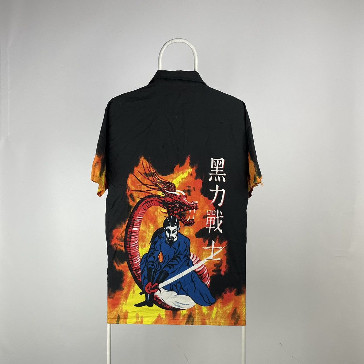 Japanese Brand Samurai dragon shirt Japanese vintage band tee size Large Size US L / EU 52-54 / 3 - 4 Thumbnail