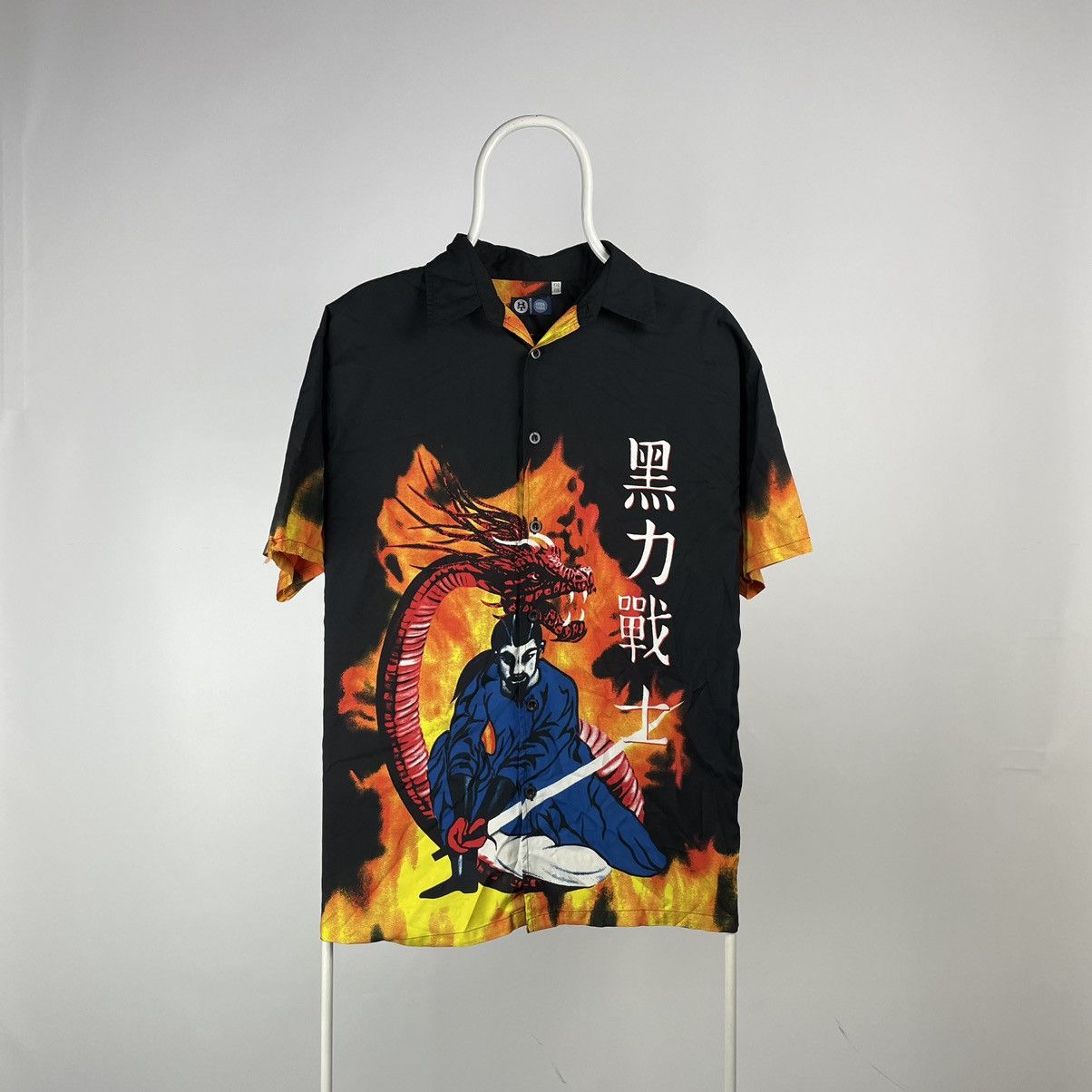 Japanese Brand Samurai dragon shirt Japanese vintage band tee size Large Size US L / EU 52-54 / 3 - 1 Thumbnail