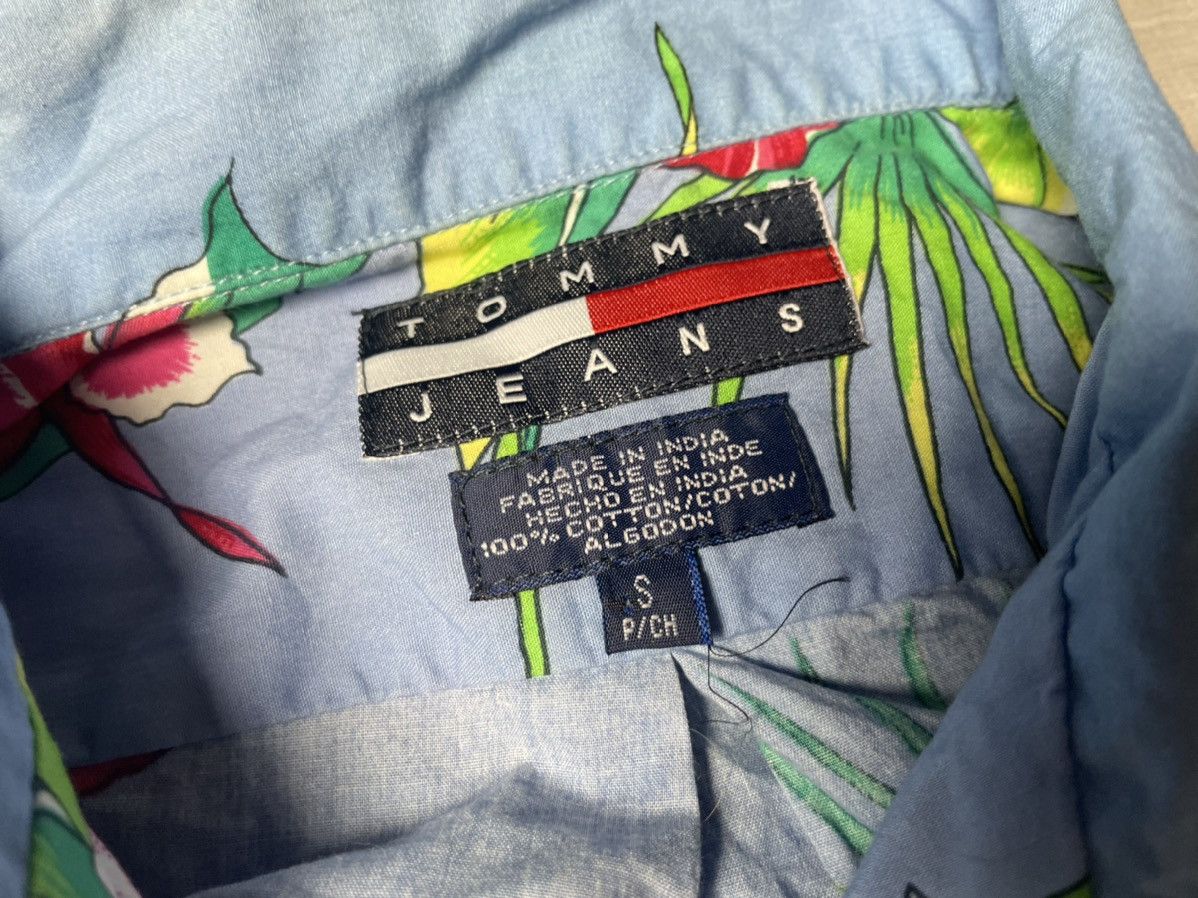 Tommy Hilfiger Tommy jeans shirt hawaii style size Small Size US S / EU 44-46 / 1 - 4 Thumbnail