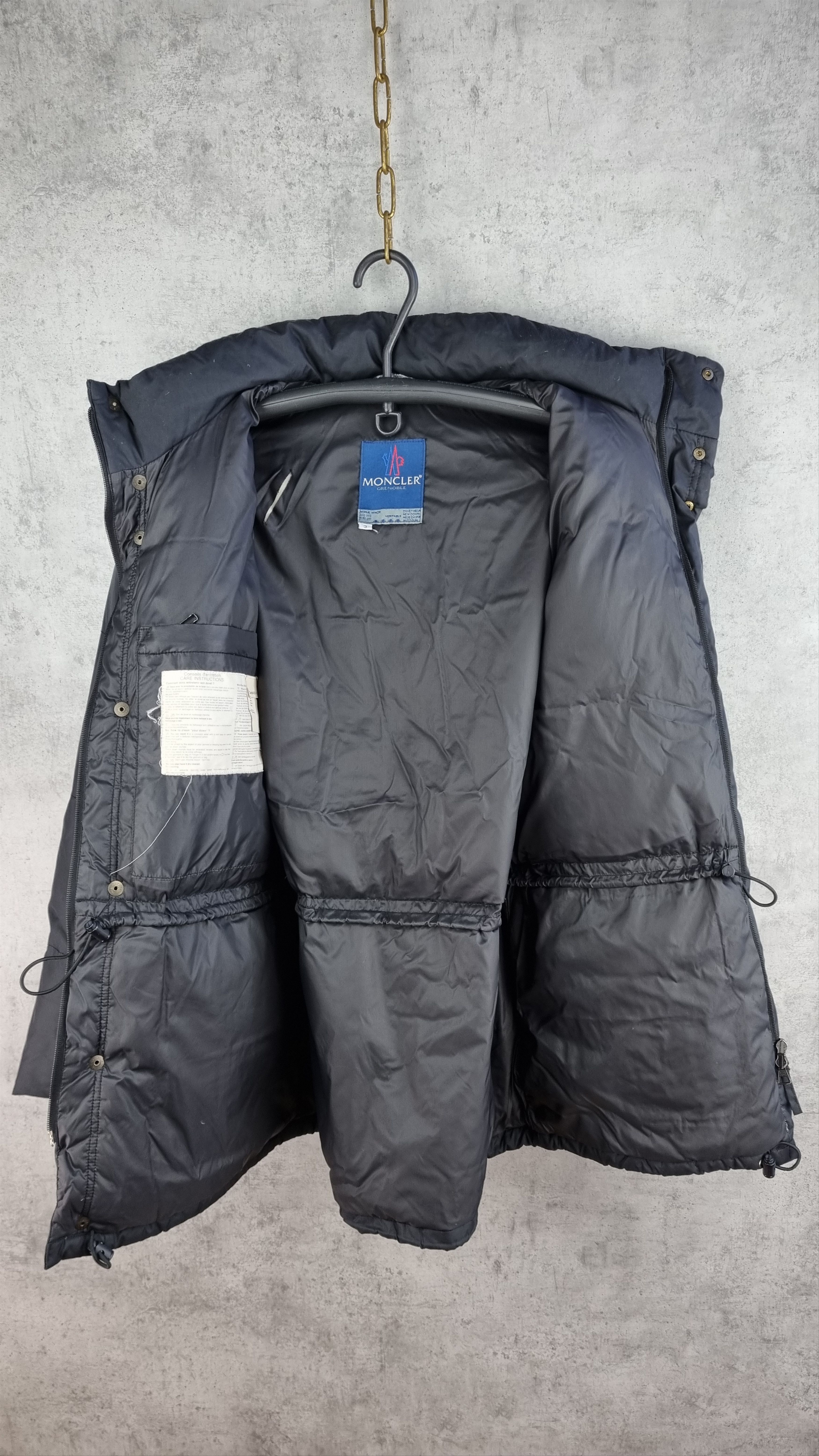 Moncler × Vintage 90s MONCLER Grenoble Down Puffer Jacket Vintage Size US L / EU 52-54 / 3 - 3 Thumbnail