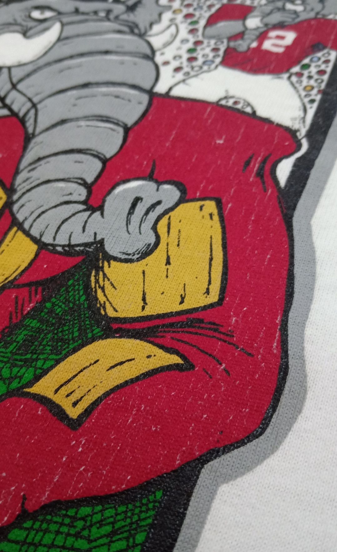 NFL × Vintage Vintage 90s Alabama Football : Century of Champions T-shirt Size US XL / EU 56 / 4 - 7 Thumbnail