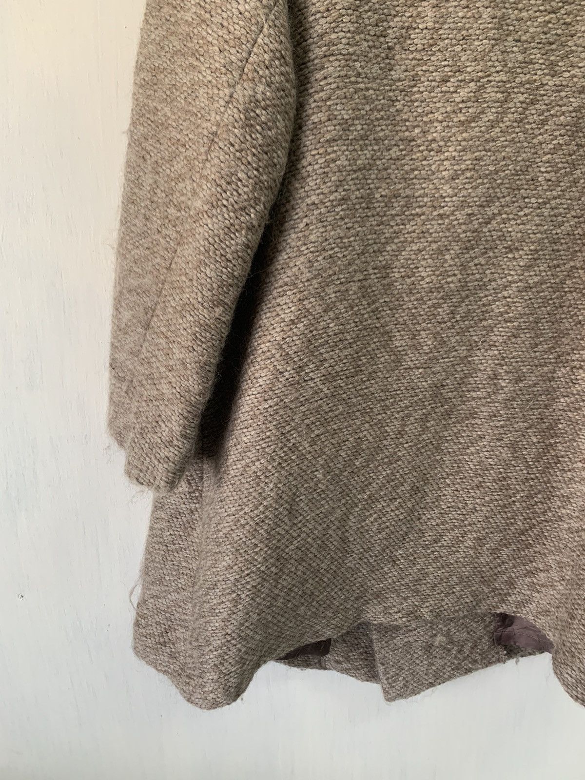 Issey Miyake Vtg Plantation by Issey Miyake Wool Hairy Like Coat Jacket Size US M / EU 48-50 / 2 - 16 Thumbnail