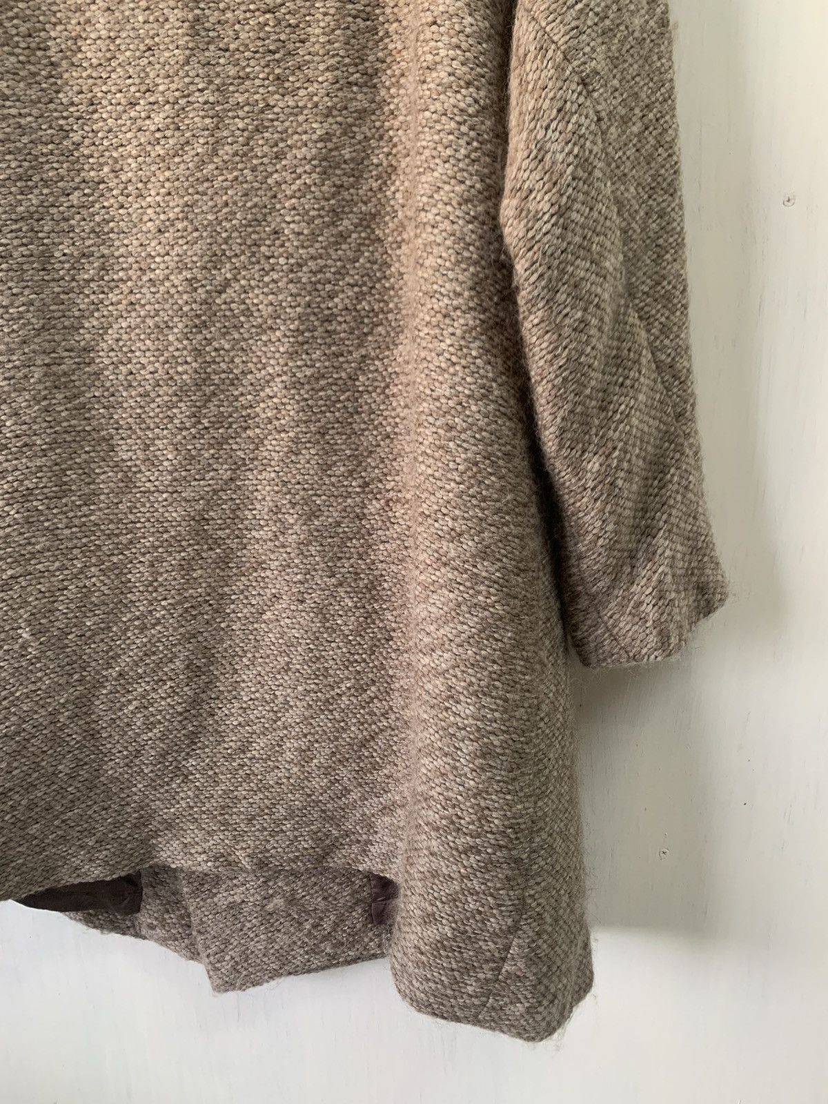 Issey Miyake Vtg Plantation by Issey Miyake Wool Hairy Like Coat Jacket Size US M / EU 48-50 / 2 - 15 Thumbnail