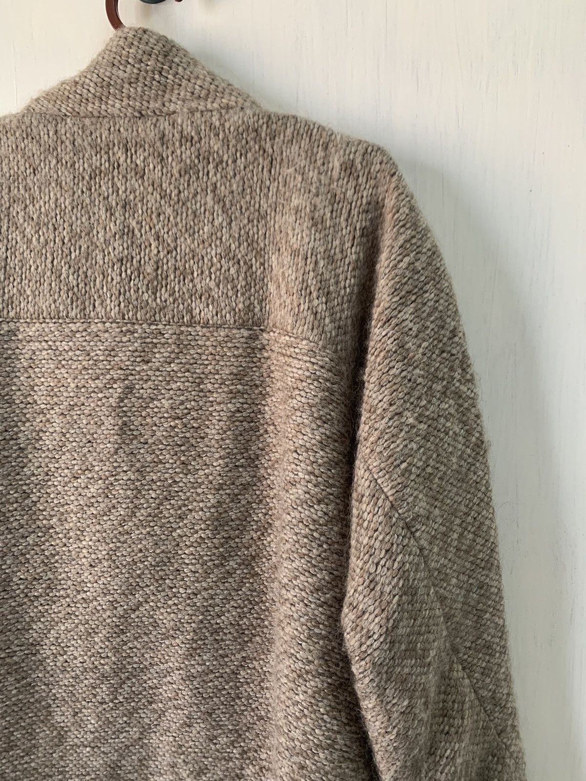 Issey Miyake Vtg Plantation by Issey Miyake Wool Hairy Like Coat Jacket Size US M / EU 48-50 / 2 - 14 Thumbnail