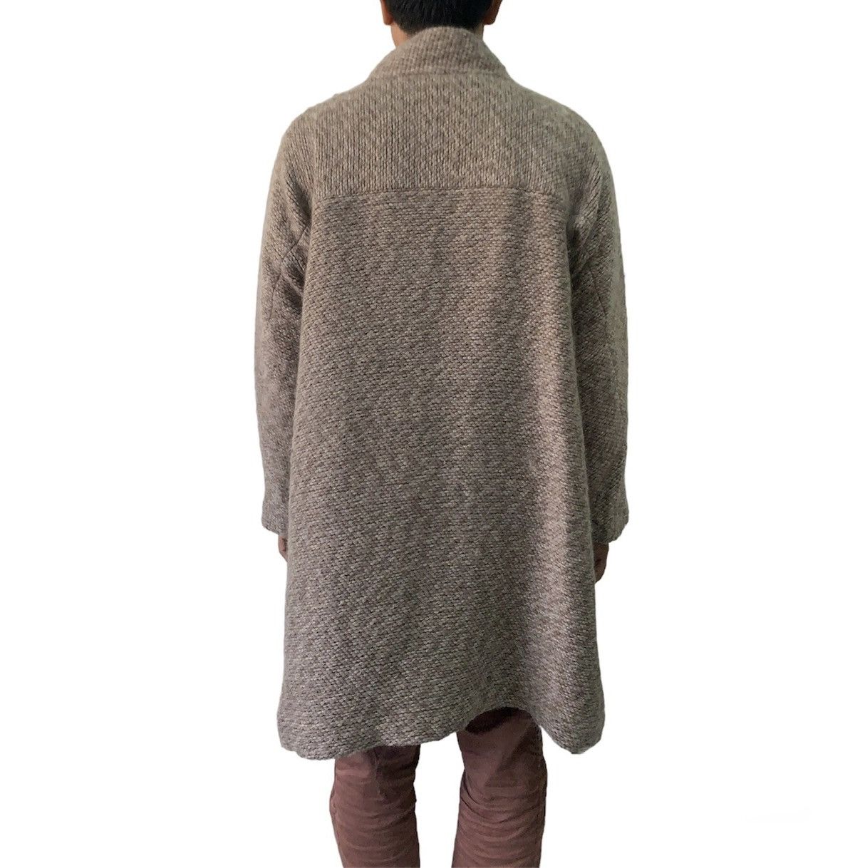 Issey Miyake Vtg Plantation by Issey Miyake Wool Hairy Like Coat Jacket Size US M / EU 48-50 / 2 - 7 Thumbnail