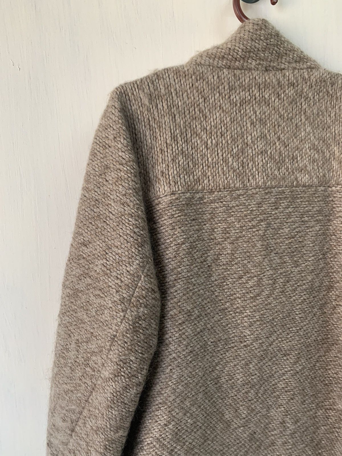 Issey Miyake Vtg Plantation by Issey Miyake Wool Hairy Like Coat Jacket Size US M / EU 48-50 / 2 - 13 Thumbnail