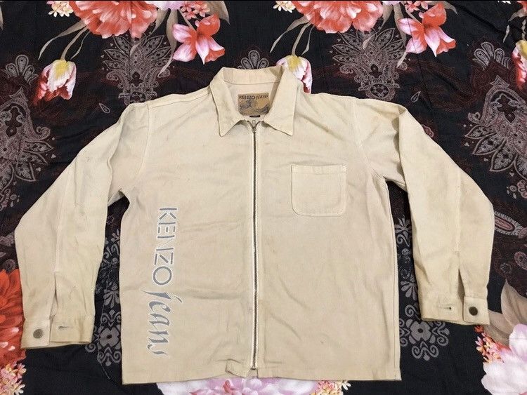 Kenzo Kenzo jeans zipper jacket Size US M / EU 48-50 / 2 - 1 Thumbnail