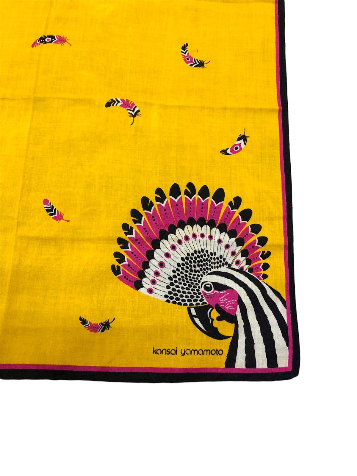 Kansai Yamamoto × Vintage 1990s Kansai Yamamoto artisanal Handkerchief Size ONE SIZE - 7 Thumbnail