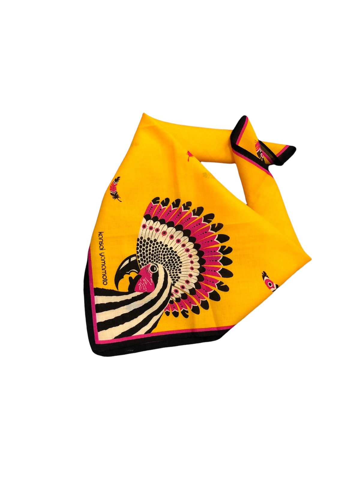 Kansai Yamamoto × Vintage 1990s Kansai Yamamoto artisanal Handkerchief Size ONE SIZE - 2 Thumbnail