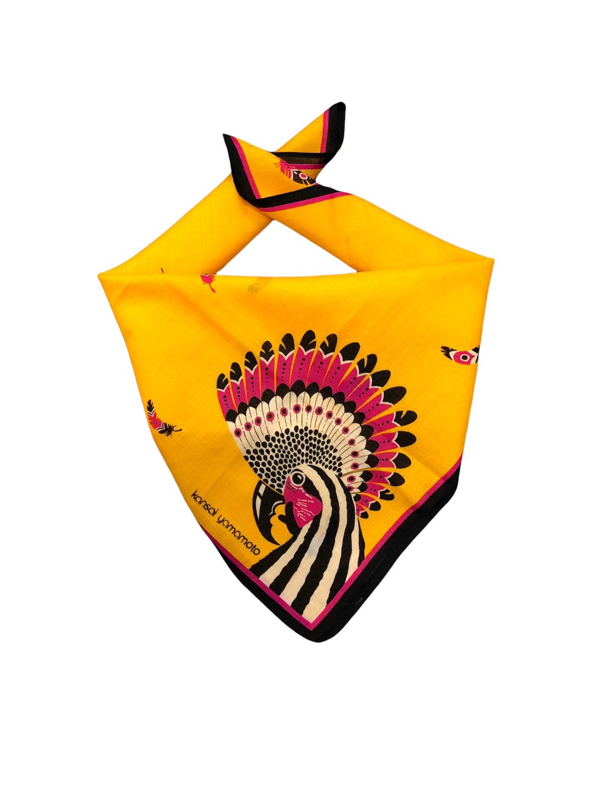 Kansai Yamamoto × Vintage 1990s Kansai Yamamoto artisanal Handkerchief Size ONE SIZE - 1 Thumbnail